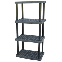 Thumbnail for PLASTIC BULK SHELF & STORAGE 36X24 4 SHELF - Model PBSS-3624-4