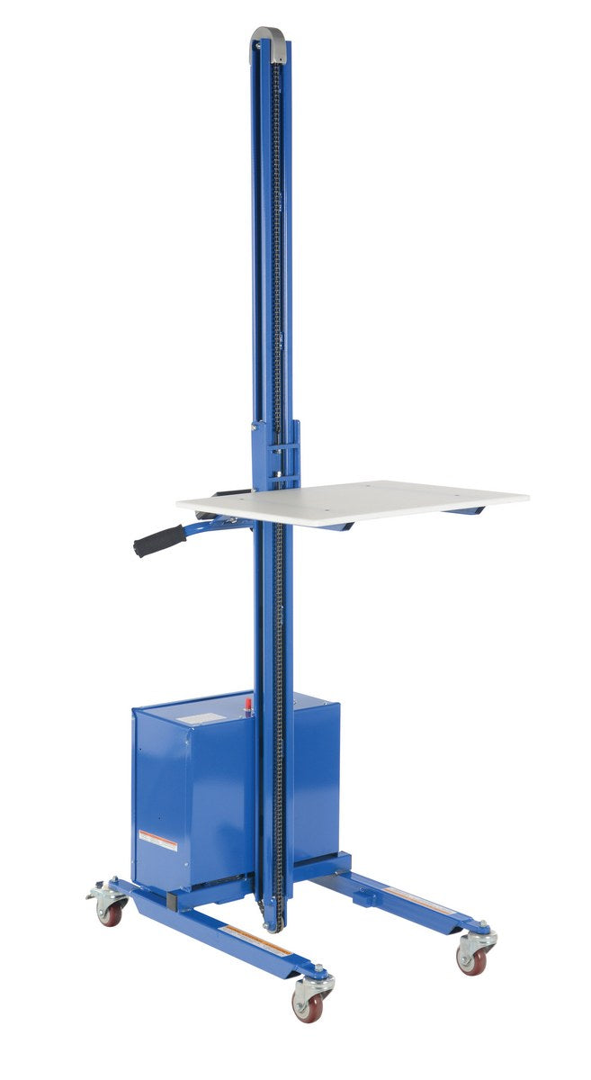 Vestil Steel Quick Lift DC Powered 72 In. Raised Height 125 Lb. Capacity
