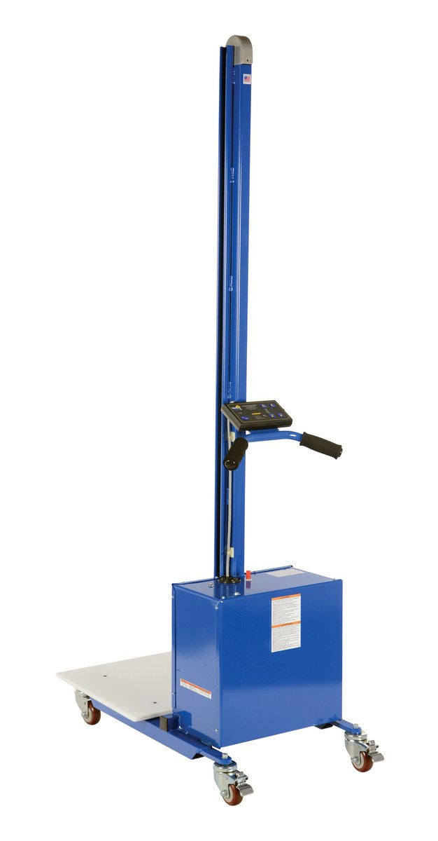 Vestil Steel Quick Lift DC Powered 72 In. Raised Height 125 Lb. Capacity