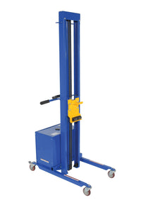 Thumbnail for Vestil Steel Quick Lift DC Powered Keg Lift 72 In. Raised Height 400 Lb. Capacity