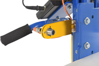 Thumbnail for Vestil Steel DC Powered Quick Lift with Auto Height Indexer 175lb Capacity Blue