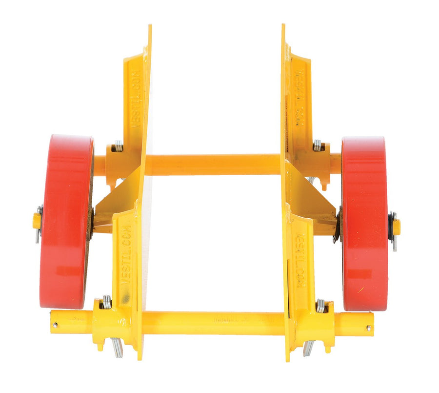 Heavy-Duty Adjustable Pally Dolly w/ 8" Poly-on-Steel Casters