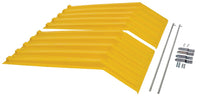 Thumbnail for YELLOW POLY LIDS SIZE 1 STYLE H HOPPER - Model PLIDH100YL