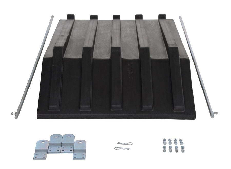 POLY LID FOR SIZE 0.5 STYLE H HOPPER - Model PLID-H-50