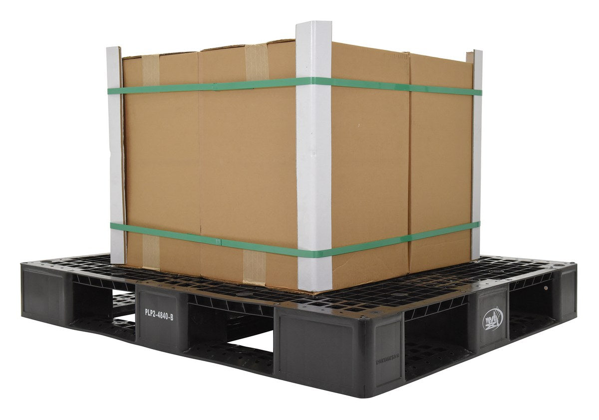 BLACK PLASTIC PALLET 6600 LB 48 X 40