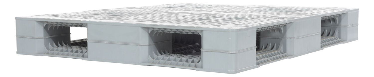 GREY PLASTIC PALLET 4400 LB 48 X 40