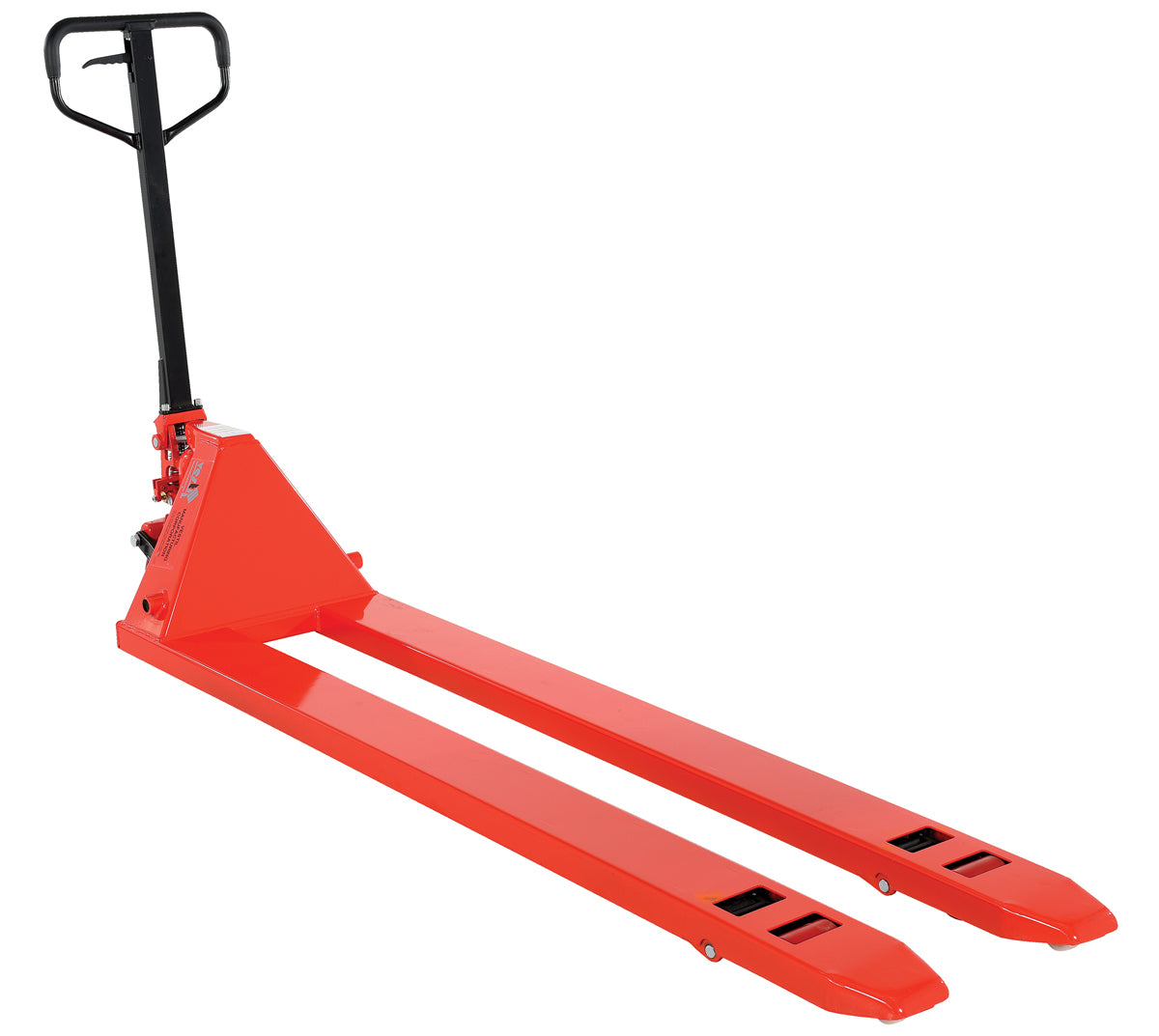 Steel Low Profile Pallet Truck 88 In. x 20-5/8 In. x 48 In. 4400 Lb. Capacity Red