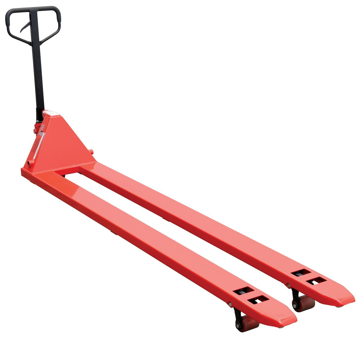 Steel Low Profile Pallet Truck 112 In. x 20-5/8 In. x 48 In. 4000 Lb. Capacity Red