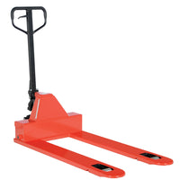 Thumbnail for Steel (Quantity 6) Low Profile Pallet Truck 64 In. x 27 In. x 48 In. 4000 Lb. Capacity Red