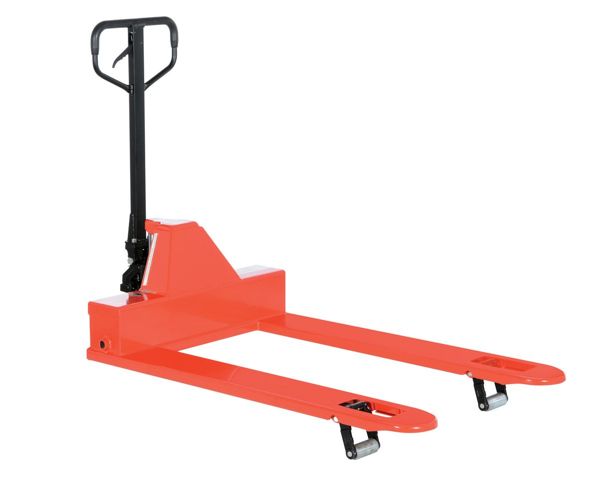 Steel (Quantity 6) Low Profile Pallet Truck 63 In. x 33 In. x 48 In. 4000 Lb. Capacity Red