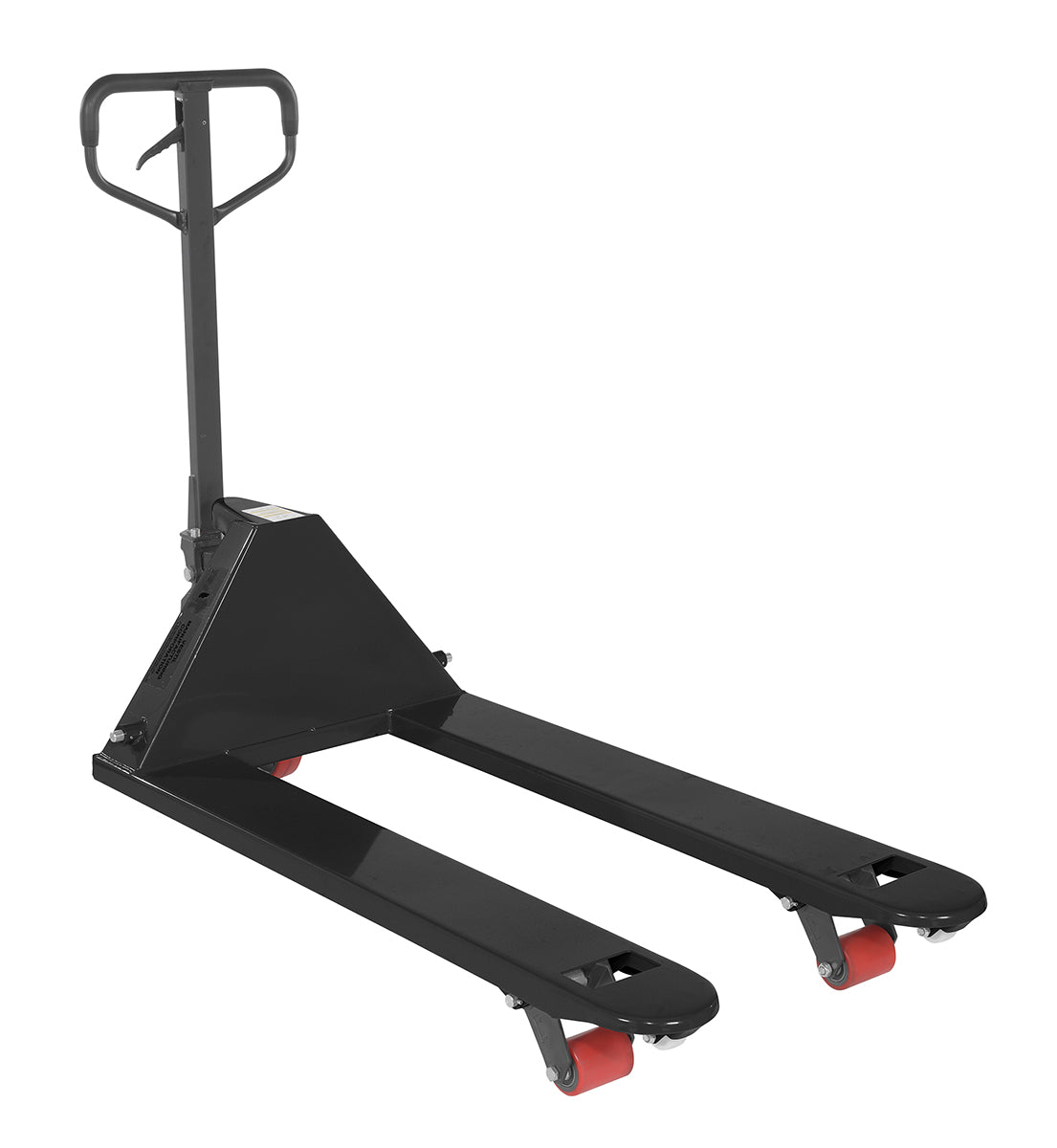 Steel Full Featured Pallet Truck 27 in x 48 in 5500 lb Capacity Black