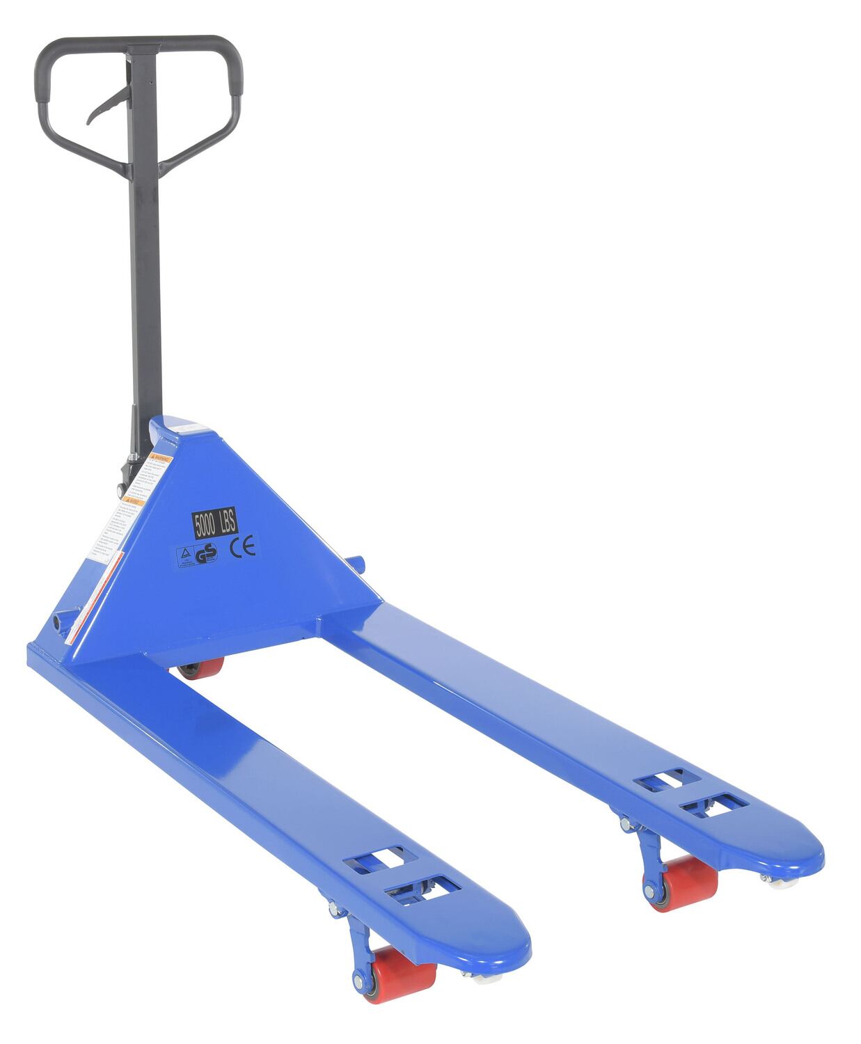 Steel Full Featured Pallet Truck 27 In. x 48 In. 5,000 Lb. Capacity Blue