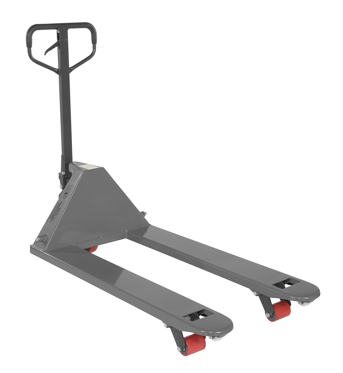 Steel Full Featured Pallet Truck 27 in x 48 in 5500 Lb. Capacity Gray Semi Gloss