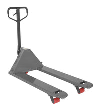 Thumbnail for Steel Full Featured Pallet Truck 27 in x 48 in 5500 Lb. Capacity Gray Semi Gloss