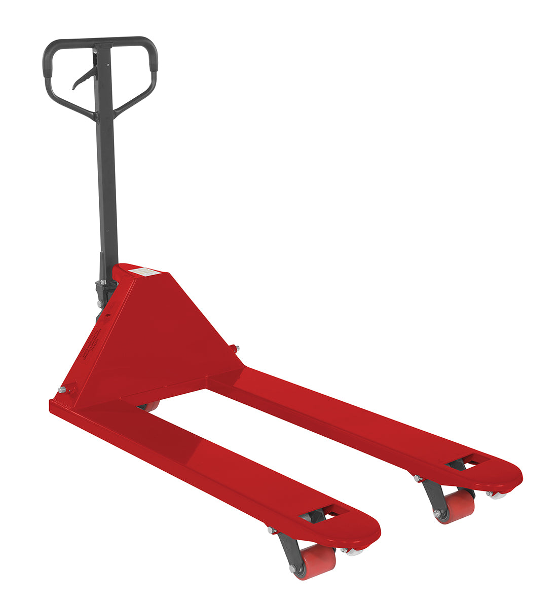 Steel Full Featured Pallet Truck 27 In. x 48 In. 5500 Lb. Capacity Red