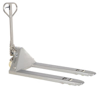 Thumbnail for 304 Stainless Steel Frame Pallet Truck 61 In. x 27 In. x 48 In. 5500 Lb. Capacity Silver