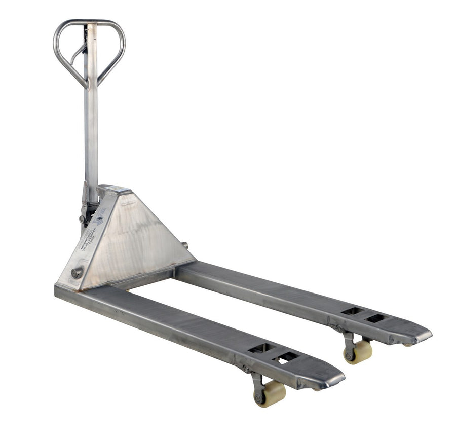 STAINLESS STEEL PALLET TRUCK 5.5K 27X48
