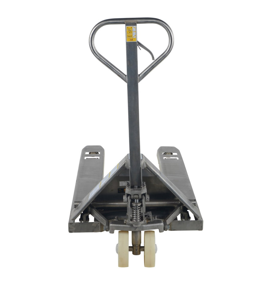 STAINLESS STEEL PALLET TRUCK 5.5K 27X48