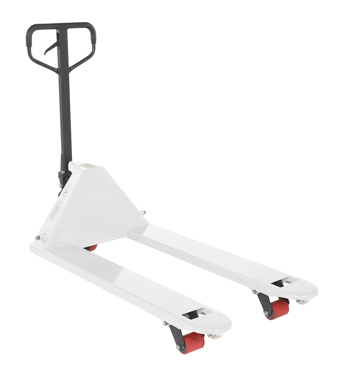 Steel Full Featured Pallet Truck 27 In. x 48 In. 5500 Lb. Capacity White