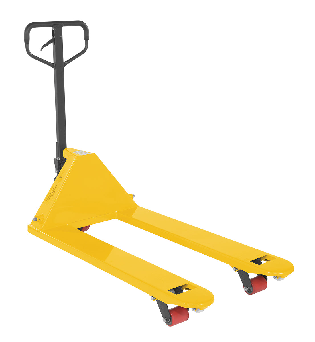 Steel Full Featured Pallet Truck 27 In. x 48 In. 5500 Lb. Capacity Yellow