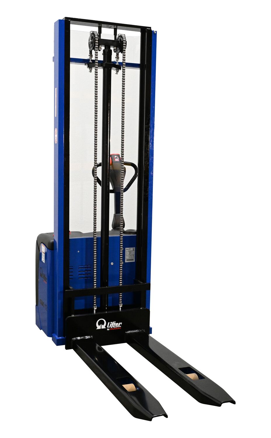 PRAMAC FORK OVER ELECTRIC STACKER