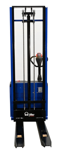 Thumbnail for PRAMAC FORK OVER ELECTRIC STACKER