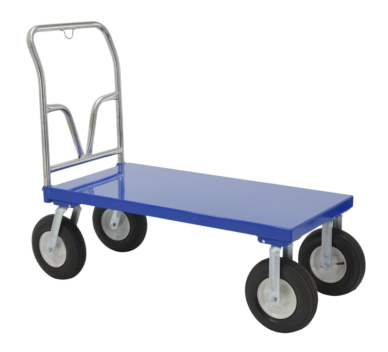 24" x 48" Vestil Steel Platform Cart w/ Pneumatic Tires