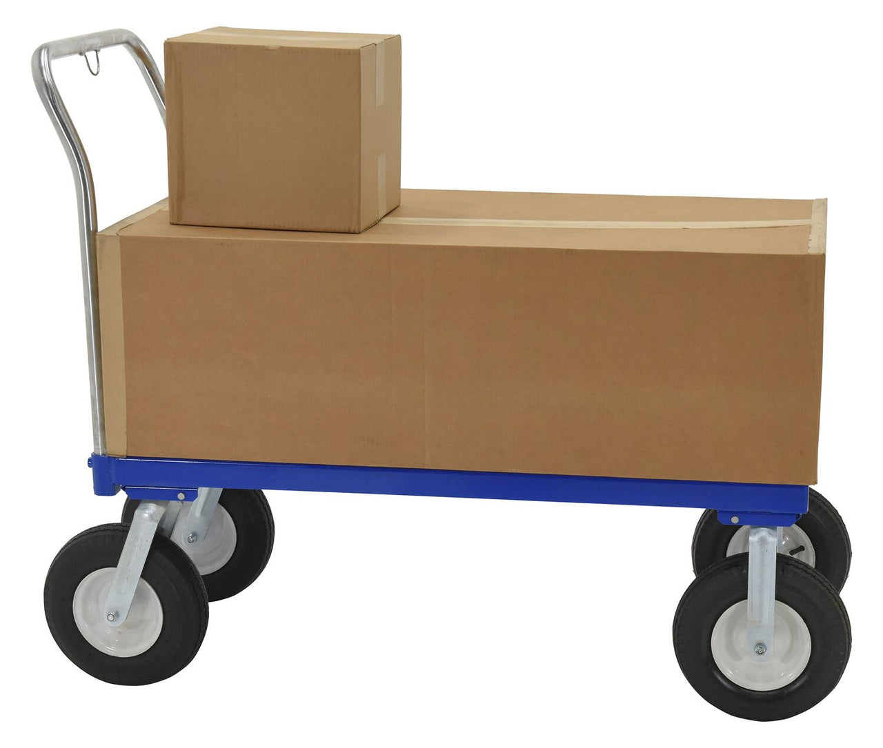 24" x 48" Vestil Steel Platform Cart w/ Pneumatic Tires