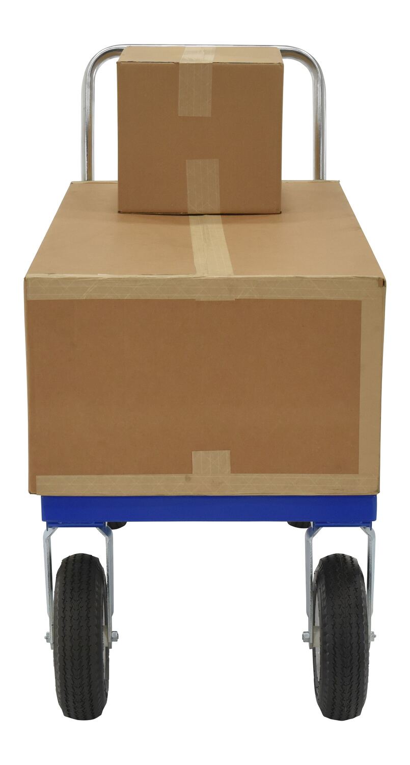 24" x 48" Vestil Steel Platform Cart w/ Pneumatic Tires