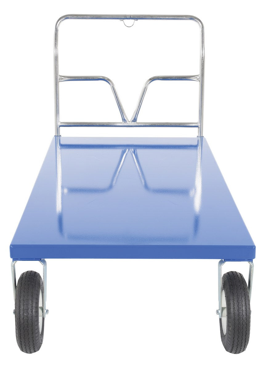36" x 72" Vestil Steel Platform Cart w/ Pneumatic Tires