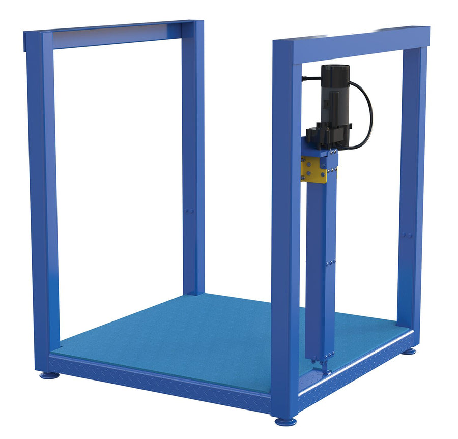 ERGO ELEC/HYD POSI-CRAK PLAT W/MAT 36X36