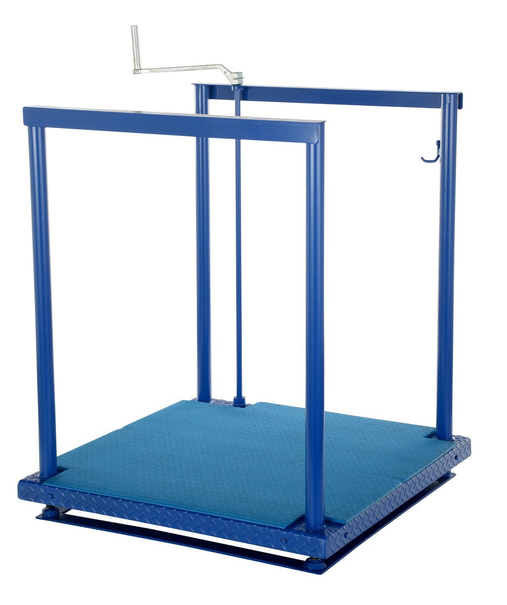 36" x 72" Ergonomic Posi-Crank Worker Platform