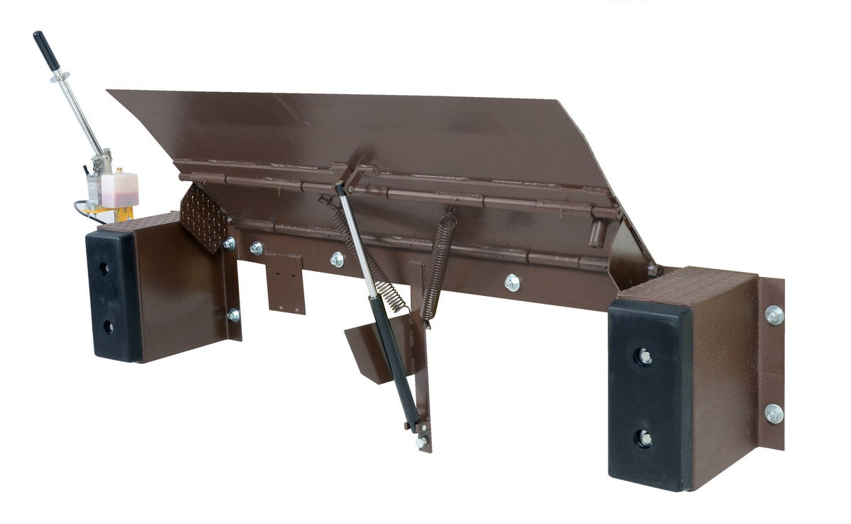 66"W Hand Pump Operated Edge-O-Dockleveler w/ 25,000-lbs Capacity