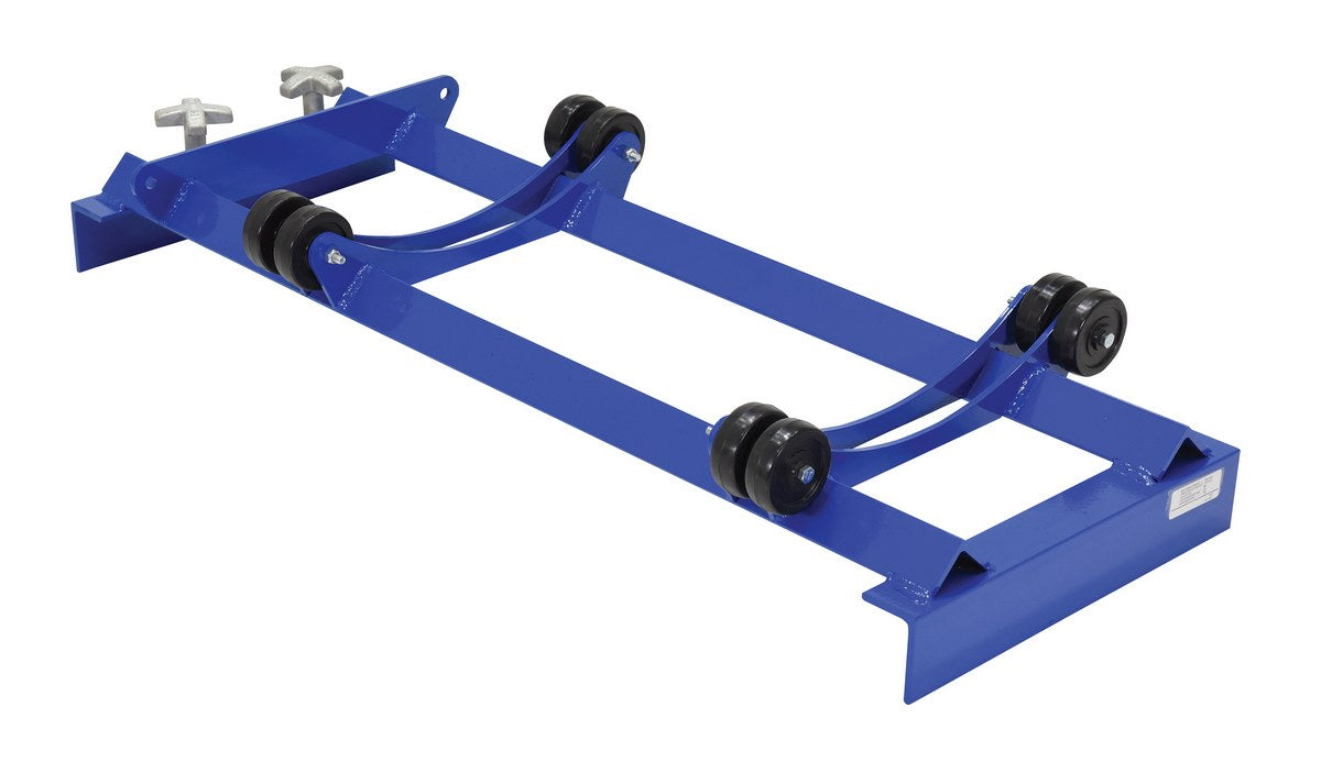 PALLET RACK DRUM ROLLER CRADLE