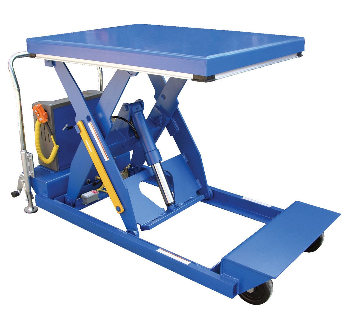 24" x 64" Heavy Duty Portable Scissor Lift Table w/ 2,000-lbs Capacity