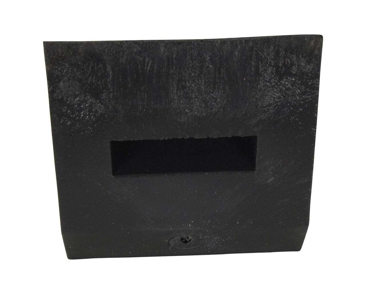 RECYCLED PLASTIC WHEEL CHOCK-BLACK