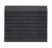 Thumbnail for PLASTIC DUAL SLOPE WHEEL CHOCK BLACK