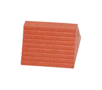 Thumbnail for PLASTIC DUAL SLOPE WHEEL CHOCK ORANGE