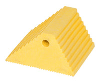 Thumbnail for PLASTIC DUAL SLOPE WHEEL CHOCK YELLOW