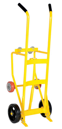 Thumbnail for Vestil Multi-Purpose Drum Truck Cradle w/ Mold-on Rubber Wheels