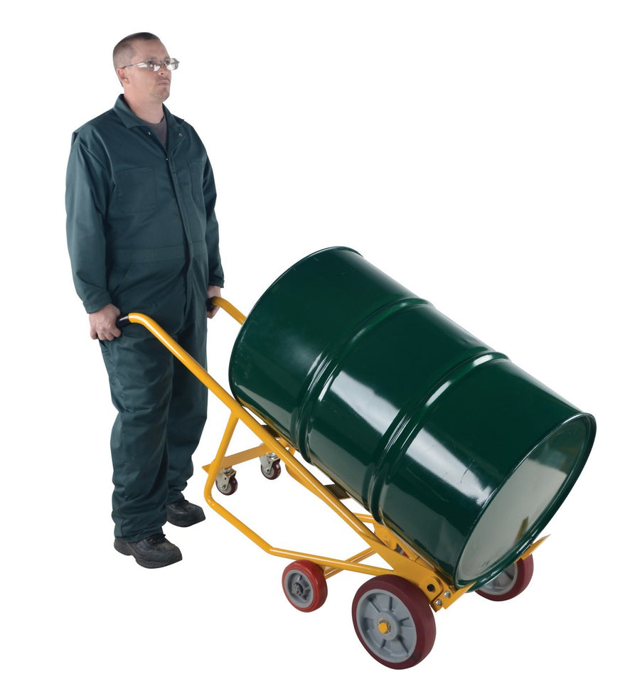 Vestil Multi-Purpose Drum Truck Cradle w/ Polyolefin Wheels