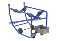 Thumbnail for REVOLVING DRUM CART 1000 LB DOUBLE - Model RDC-100-10