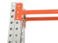 Thumbnail for Vestil Industrial 6000 Lb Capacity Steel Reel Rack - 36 x 39 x 96 Inches - Adjustable Axle Brackets - RERC-348