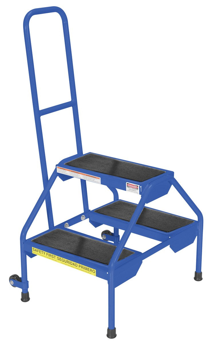 BLUE ROLLING TWO STEP-RUBBER MATTING - Model RLAD-2-B