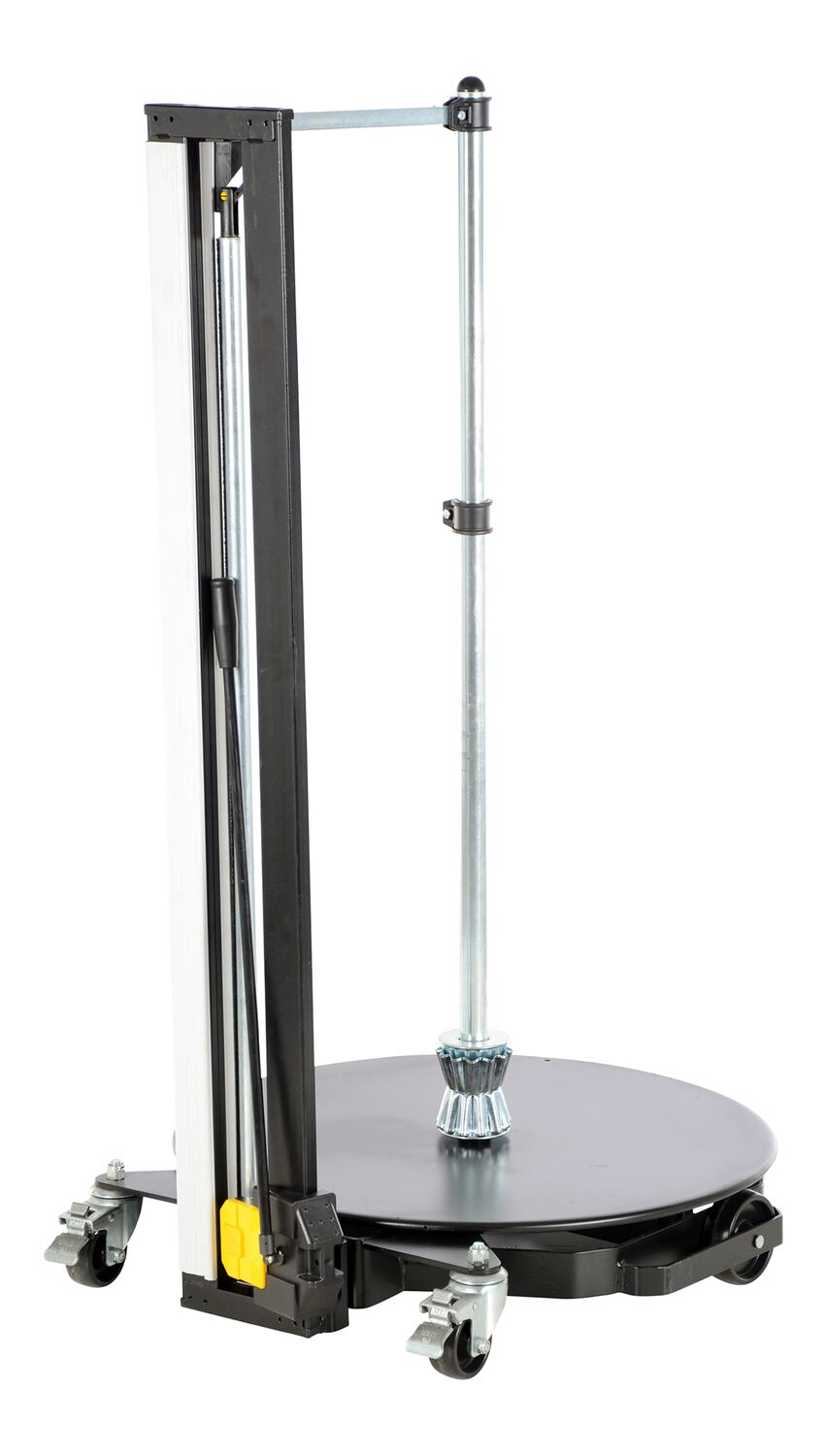 ROLL MATERIAL PORTABLE DOLLY W/CUTTER