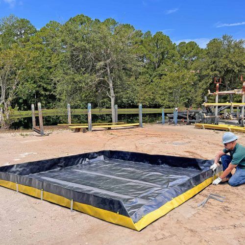 Ultra-Containment Berm®, Economy Model RPE, 12' x 20' x 1', 30 MIL