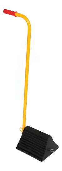 Thumbnail for RUBBER WHEEL CHOCK-HANDLE 9.25 IN WIDTH