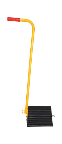 Thumbnail for RUBBER WHEEL CHOCK-HANDLE 9.25 IN WIDTH