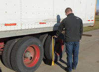 Thumbnail for RUBBER WHEEL CHOCK-HANDLE 9.25 IN WIDTH