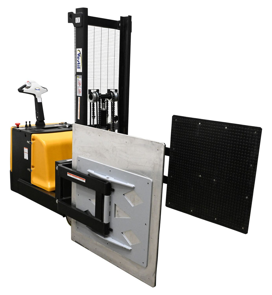 Counter Balanced Powered 27 In. - 51 In. Bale Clamp Lifter 1200 Lb. Capacity Black/Yellow